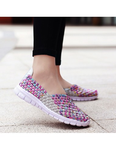 Espadrile dama elastice multicolore – Ușoare și comode, mărimi 35-41 model Adelina