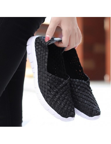 Espadrile elastice negre – Ușoare și comode, mărimi 35-41 model Andra
