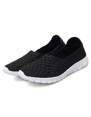 Espadrile elastice negre – Ușoare și comode, mărimi 35-41 model Andra