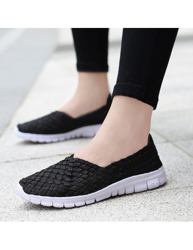 Espadrile elastice negre – Ușoare și comode, mărimi 35-41 model Andra