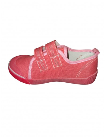 Pantofi sport copii fete – Roz, cu baretă Velcro