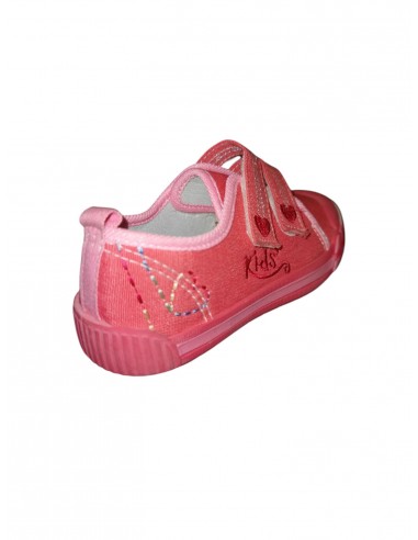 Pantofi sport copii fete – Roz, cu baretă Velcro