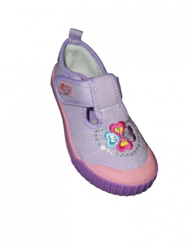 Pantofi sport copii fete – Mov, cu baretă Velcro