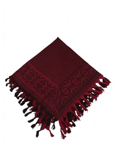 Basma bordo cu ciucuri stil etno