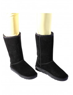 Ghete tip UGG negre imblanite pentru femei – FunkyMag.ro
