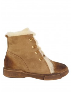 Ghete Emilia Dama Piele Naturala si Blana – Model Casual Winter 2