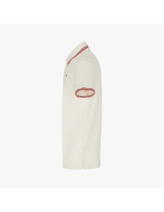 Tricou Polo Diadora din bumbac culoare bej 2
