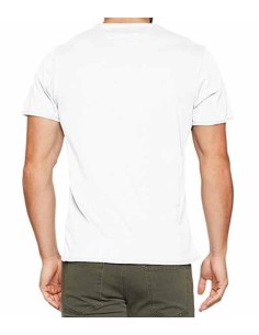 tricou alb din bumbac napapirji 2