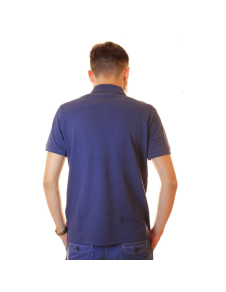 tricou polo bleumarin