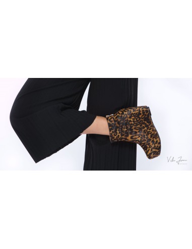 Ghete Femei Piele Animal Print