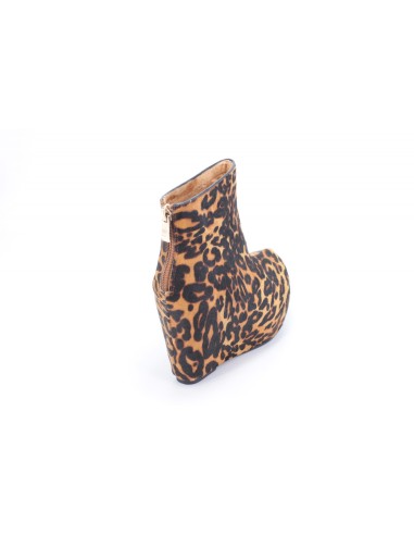 Ghete Femei Piele Animal Print