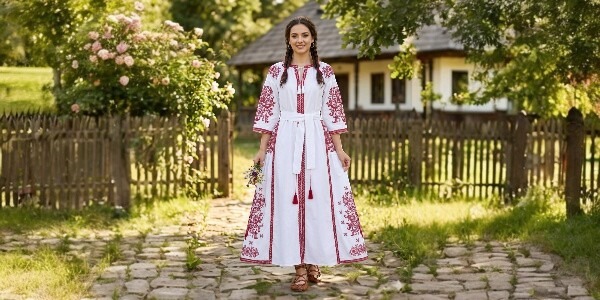 Cum să porți rochia tradițională în 2026: Eleganță etno pentru cununii și evenimente speciale